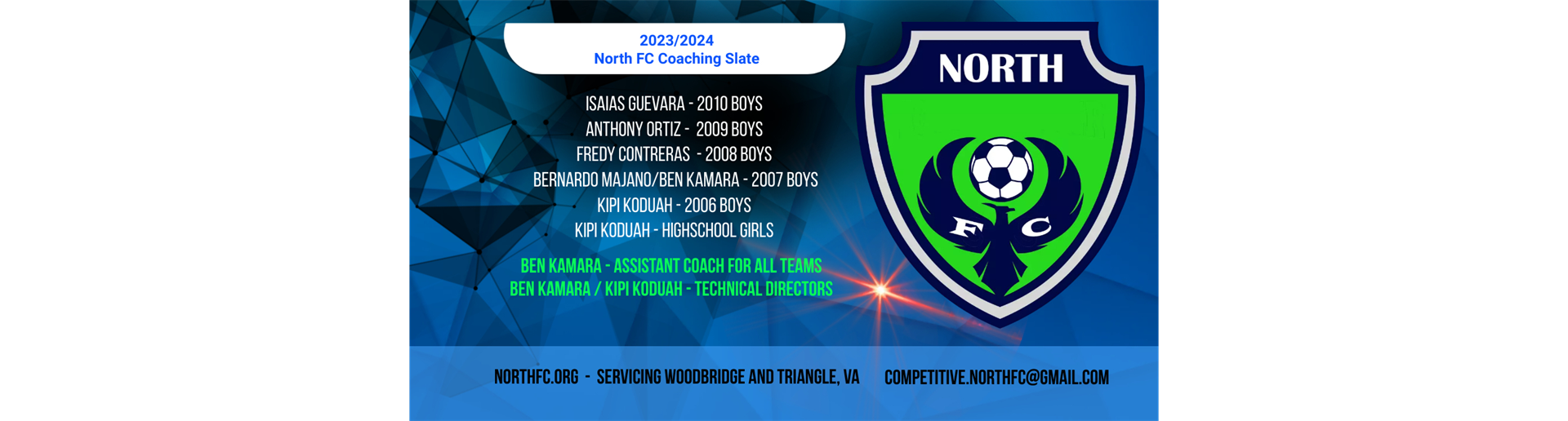 2023/2024 Coaching Slate