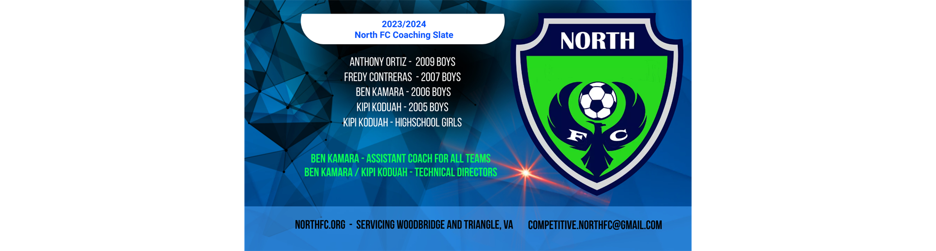 2023/2024 Coaching Slate