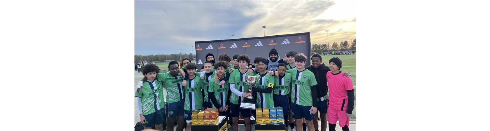 North FC 2007B Team WINS Adidas National Cup